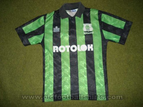 Plymouth Argyle Home football shirt 1994 - 1995