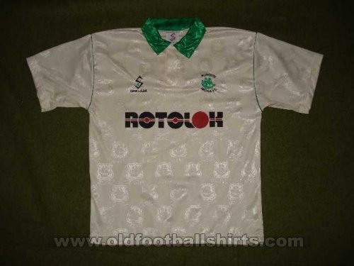 Plymouth Argyle Away football shirt 1997 - 1998