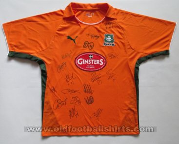 Plymouth Argyle Away football shirt 2008 - 2009