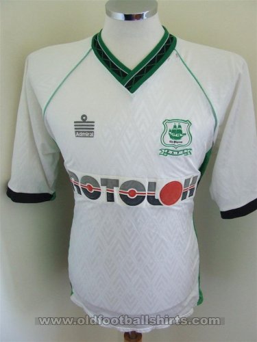 Plymouth Argyle Away football shirt 1992 - 1993