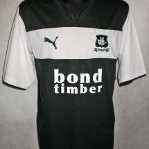 Plymouth Argyle Home football shirt 2012 - 2013 sponsored by Bond Timber