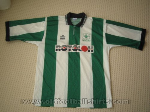 Plymouth Argyle Home football shirt 1992 - 1994