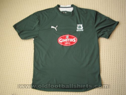 Plymouth Argyle Home football shirt 2007 - 2009