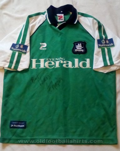 Plymouth Argyle Home football shirt 1999 - 2000
