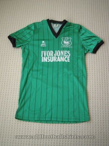 Plymouth Argyle Home voetbalshirt  1984 - 1986