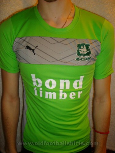 Plymouth Argyle Goalkeeper football shirt 2012 - 2013