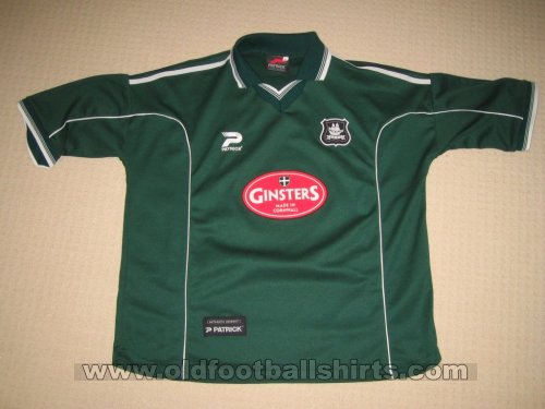 Plymouth Argyle Home football shirt 2002 - 2003