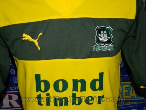 Plymouth Argyle Away football shirt 2012 - 2013