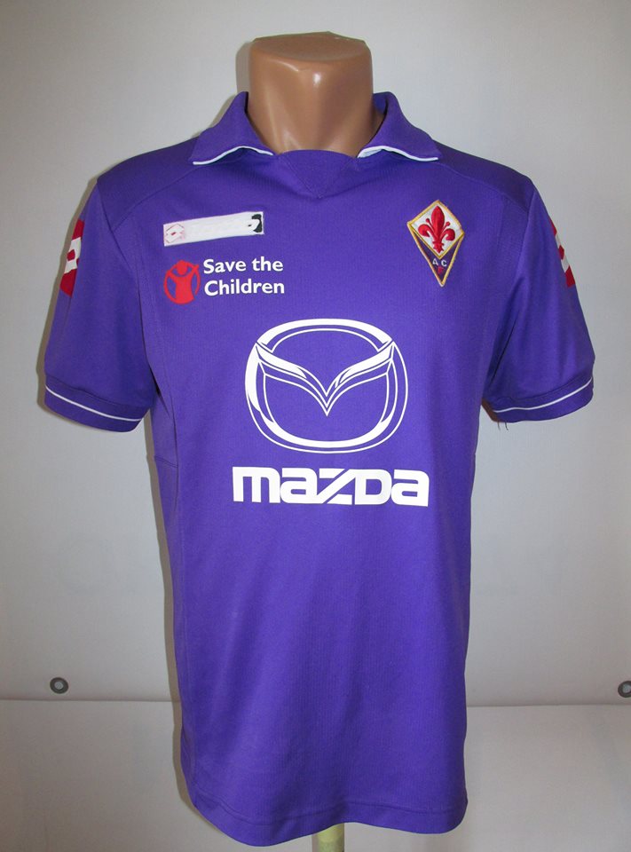 Maillot Fiorentina Vintage Le Coq Sportif – Taille Enfant/garçon – Occasion
