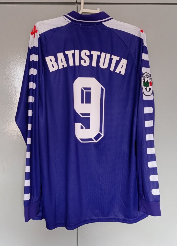 Fiorentina Home maglia di calcio 1998 - 1999.