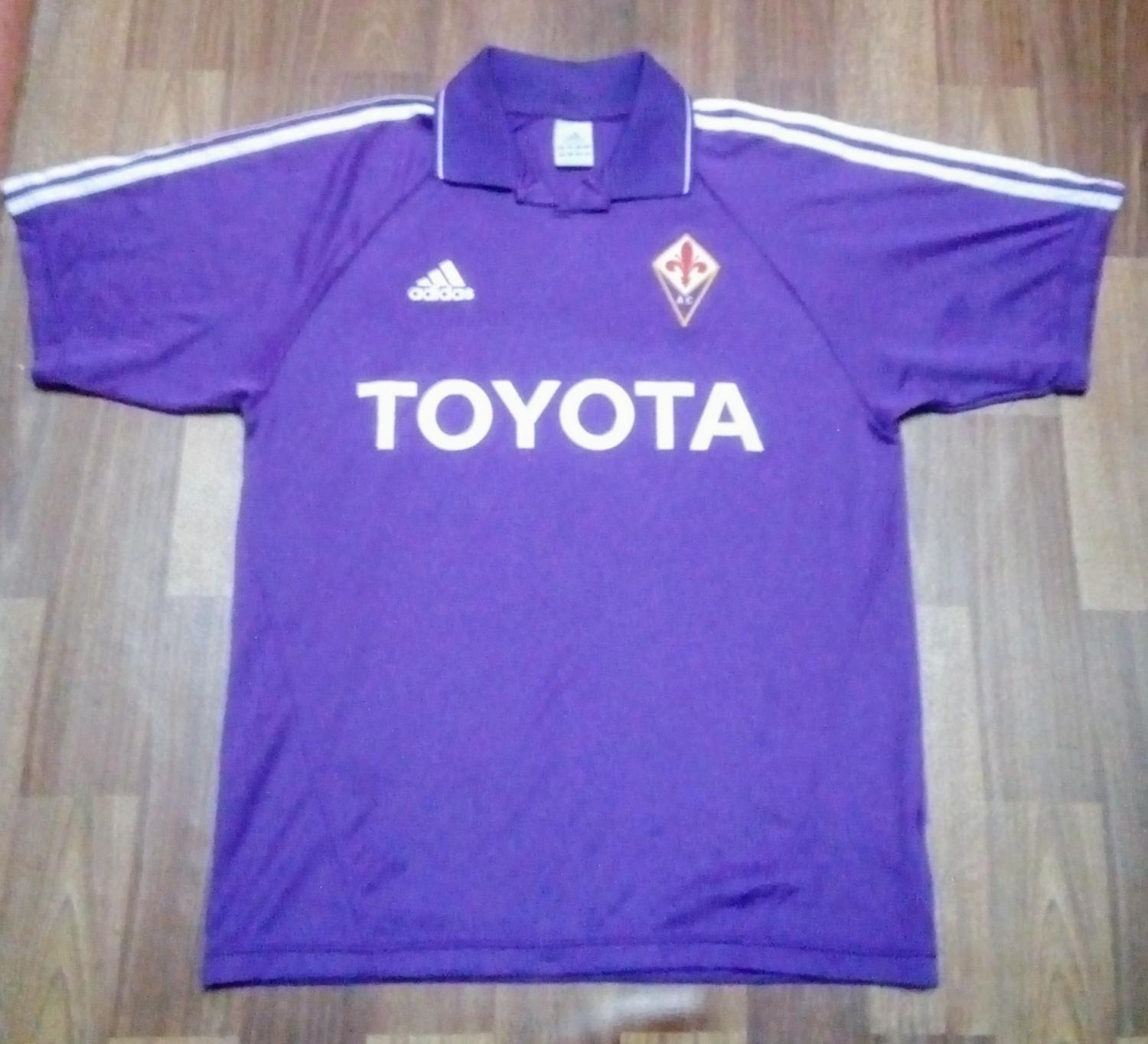 Fiorentina Home maglia di calcio 2004 - 2005.