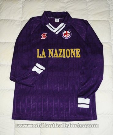 Fiorentina Home futbol forması 1990 - 1991