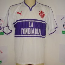 Fiorentina Выездная футболка 2002 - 2003 sponsored by Fondiaria Sai
