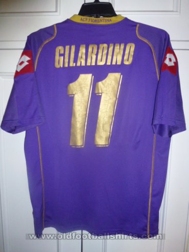 Fiorentina Home camisa de futebol 2008 - 2009