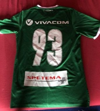 Maillot Ludogorets Razgrad Domicile 2014-2015 Macron Vert Taille M - Neuf Sous Pochette