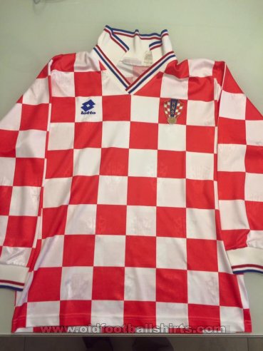 Croatia Home football shirt 1992 - 1995