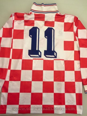 Croatia Home football shirt 1992 - 1995