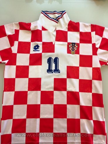 Croatia Home football shirt 1995 - 1996