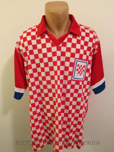 Croatia Home futbol forması 1990 - 1991