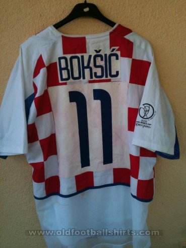 Croatia Home Maillot de foot 2002 - 2004