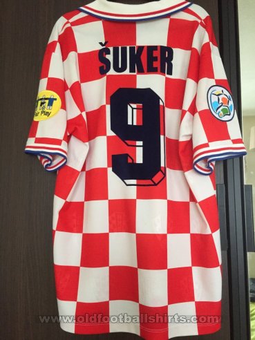 Croatia Home football shirt 1996 - 1998