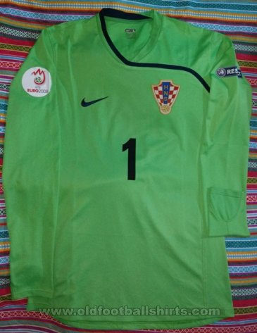 Croatia Goalkeeper football shirt 2008 - 2010