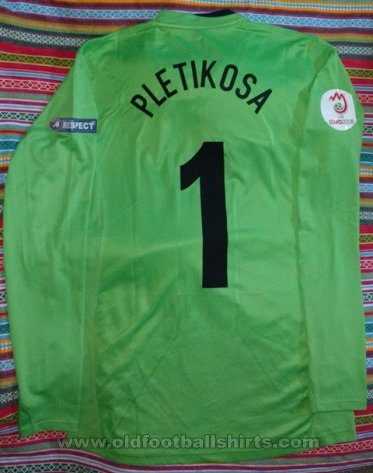 Croatia Goalkeeper football shirt 2008 - 2010