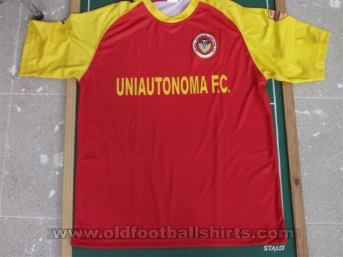 Uniautonoma FC Home Maillot de foot 2008 - 2010