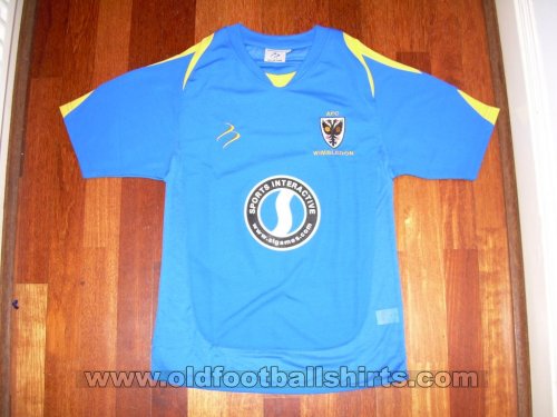 AFC Wimbledon Home football shirt 2006 - 2008
