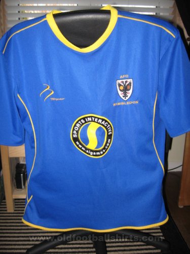 AFC Wimbledon Home football shirt 2006 - 2008