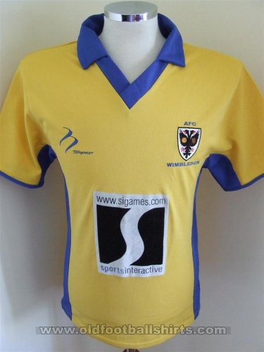 AFC Wimbledon Weg Fußball-Trikots 2002 - 2003