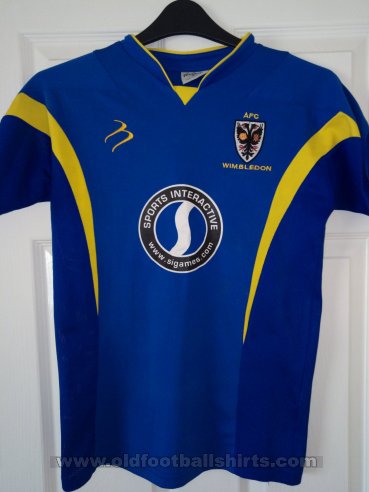 AFC Wimbledon Home football shirt 2010 - 2012