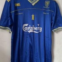 AFC Wimbledon Home football shirt 1988 sponsored by Carlsberg