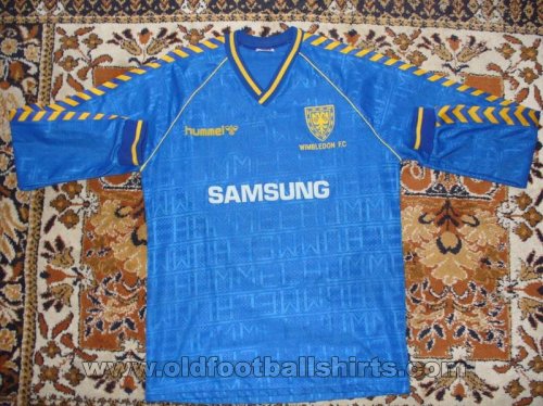 AFC Wimbledon Home football shirt 1989 - 1990