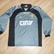 AFC Wimbledon Home football shirt 1999 - 2000 sponsored by Tiny Computers