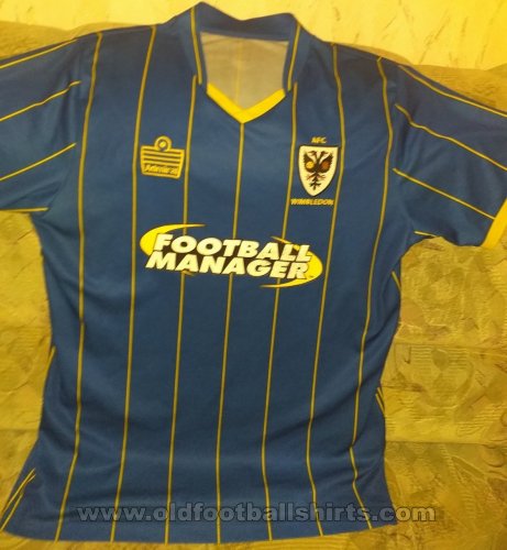 AFC Wimbledon Home football shirt 2014 - 2016