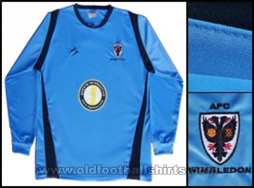 AFC Wimbledon Goalkeeper football shirt 2008 - 2009