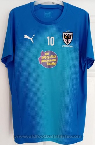 AFC Wimbledon Training/Leisure football shirt 2018 - 2019
