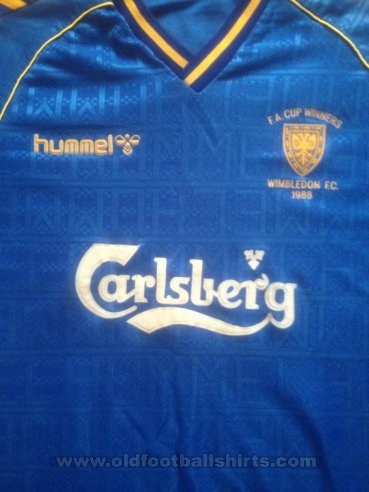 AFC Wimbledon Home football shirt 1988 - 1989