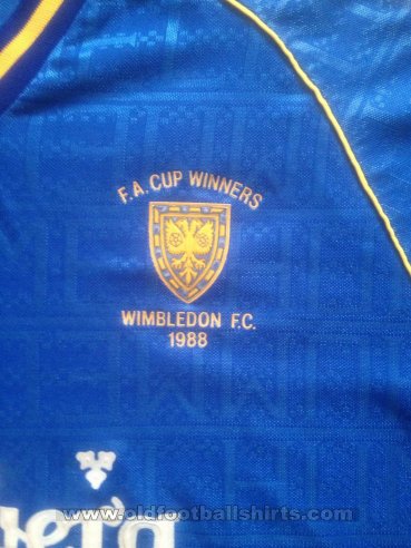 AFC Wimbledon Home football shirt 1988 - 1989