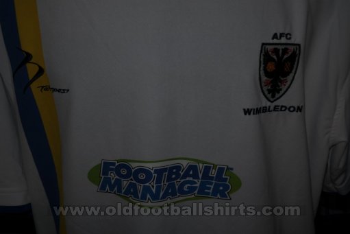 AFC Wimbledon Away football shirt 2006 - 2008