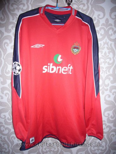 CSKA Moscow Home football shirt 2004