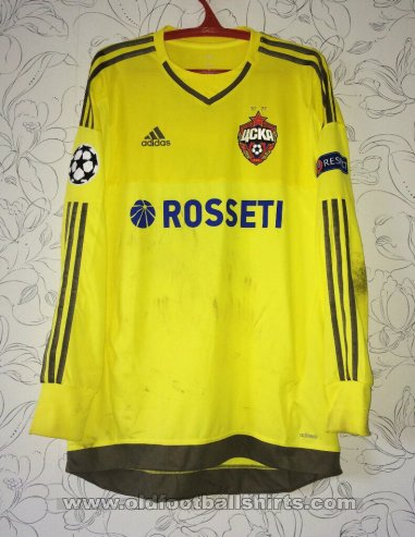 CSKA Moscow Goalkeeper football shirt 2015 - 2016