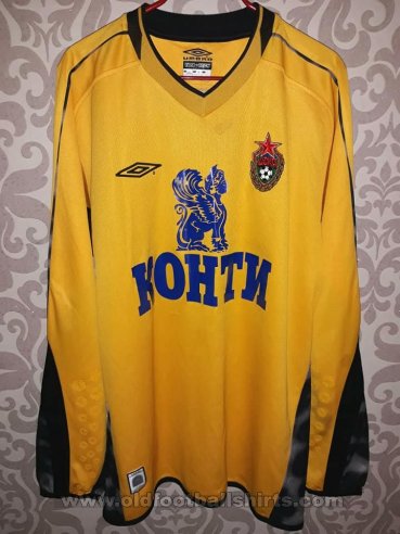 CSKA Moscow Goalkeeper football shirt 2004