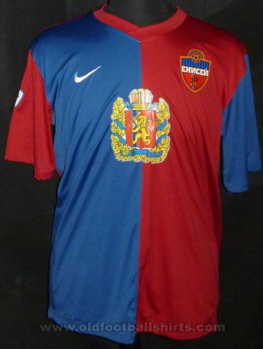 Yenisey Krasnoyarsk Home football shirt 2009 - 2010