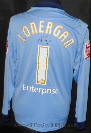 Preston North End Goalkeeper football shirt 2008 - 2009