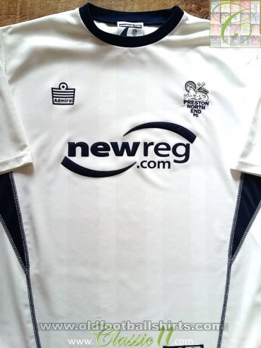 Preston North End Home maglia di calcio 2003 - 2004
