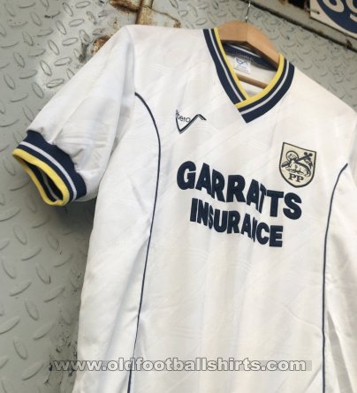 Preston North End Home football shirt 1989 - 1990