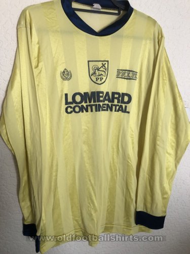 Preston North End Maglia da trasferta maglia di calcio 1985 - 1986