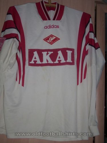 Spartak Moscow Away baju bolasepak 1997 - 1998